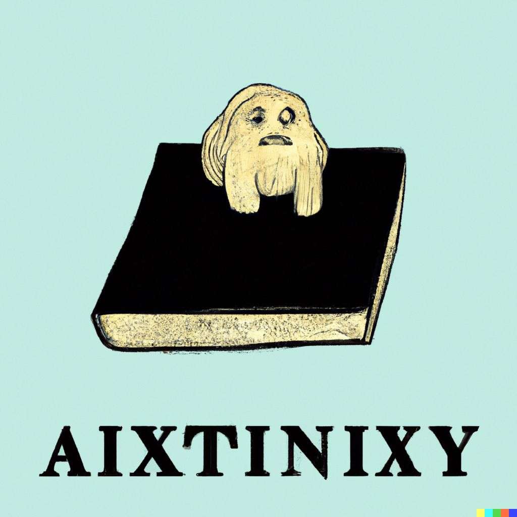 a representation of anxiety, book cover art